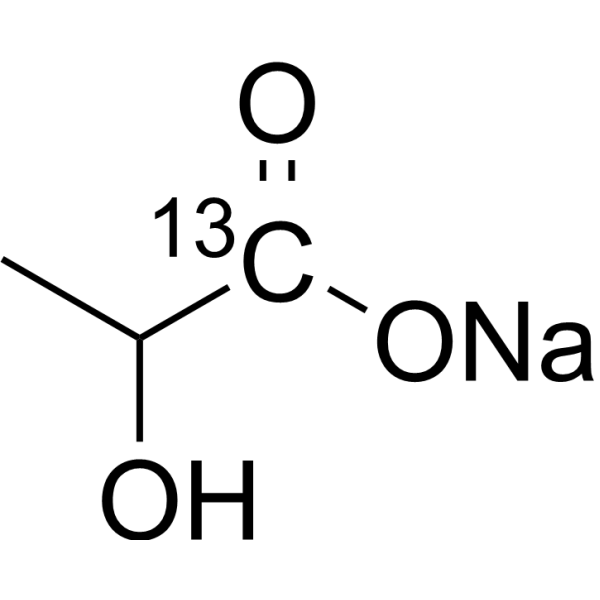 Lactate-13C sodium (Lactic acid-13C sodium) 81273-81-6